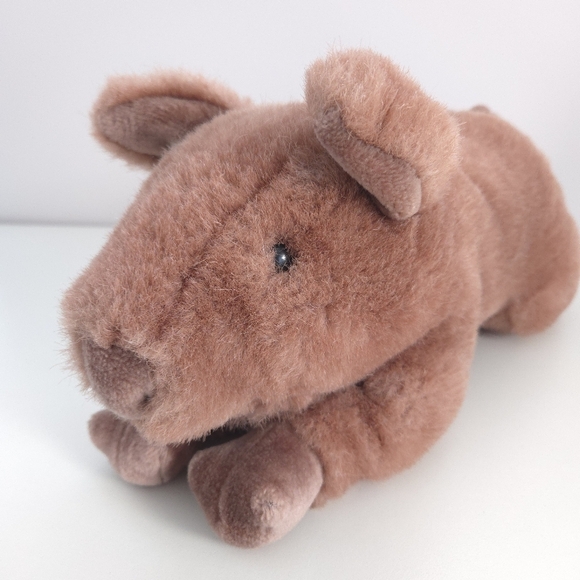 Vintage Gund Collector's Classic Pigaletto Pig Plush Toy 1984 - Picture 4 of 12